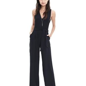 BR sleeveless jumpsuit